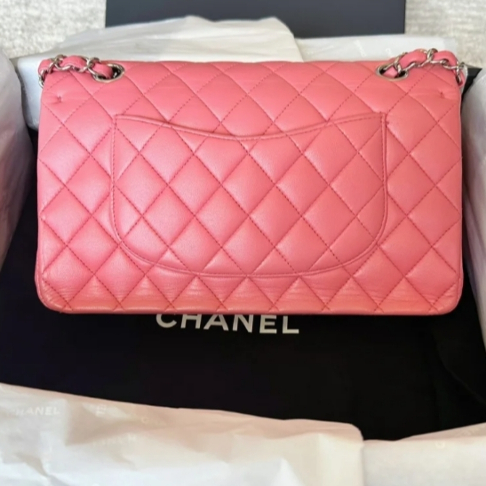 Chanel Lambskin Medium Double Flap - Picture 2 of 10